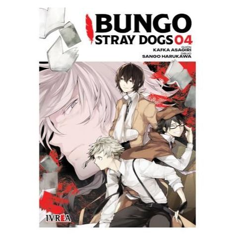 BUNGO STRAY DOGS VOL .04 -IVREA  ARGENTINA -0