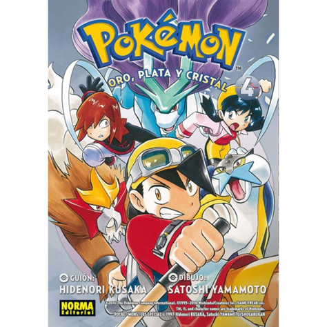 POKÉMON 8.ORO,PLATA Y CRISTAL 4-NORMA EDITORIAL-0