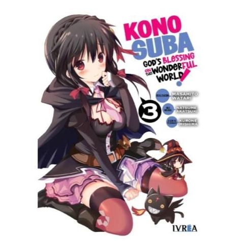 KONOSUBA VOL .03- IVREA  ARGENTINA -0