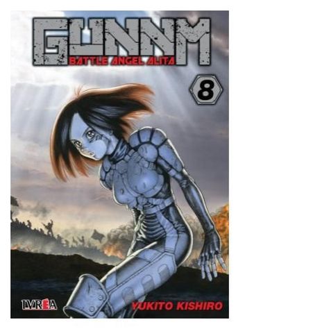 GUNNM BATTLE ANGEL ALITA  VOL . 08- IVREA  ARGENTINA-1