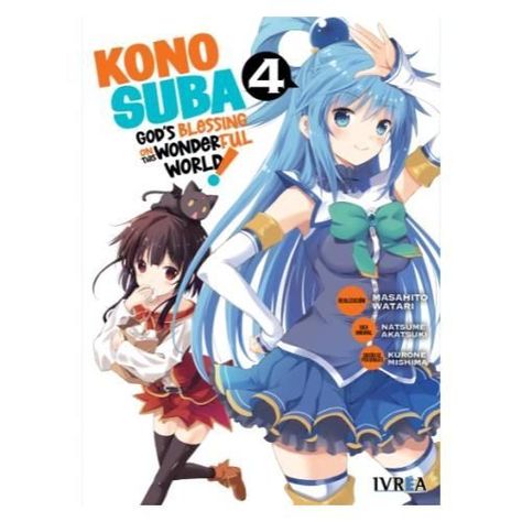 KONOSUBA VOL .04- IVREA  ARGENTINA -1