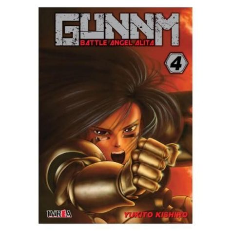 GUNNM BATTLE ANGEL ALITA  VOL . 04- IVREA  ARGENTINA-0
