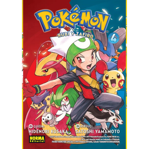 POKÉMON 12 RUBÍ Y ZAFIRO-VOL.04 NORMA EDITORIAL-1