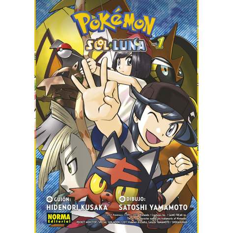 POKÉMON 1 SOL Y LUNA -VOL.01 NORMA EDITORIAL-1