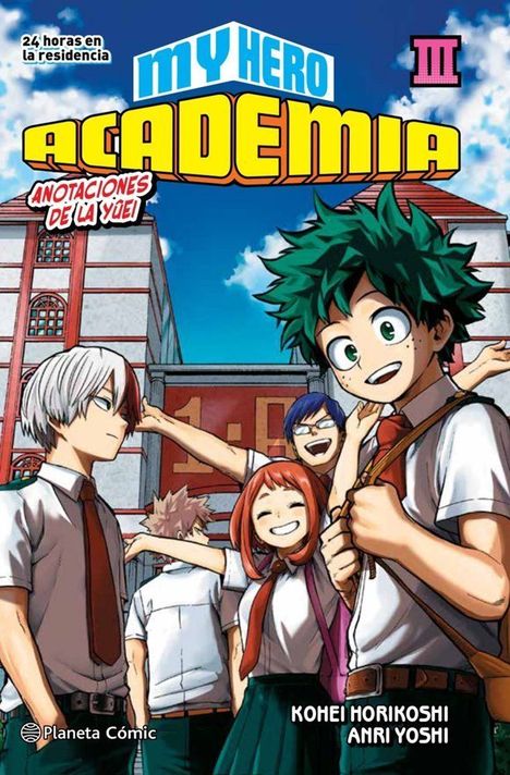 MY HERO ACADEMIA - ANOTACIONESDE LA YUEI VOL III-0