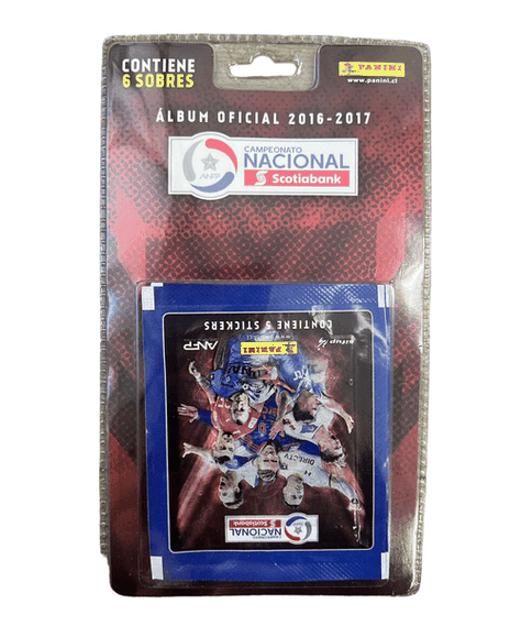 BLISTER CAMPEONATO NACIONAL 2016-17 (6 SOBRES EN TOTAL) -0
