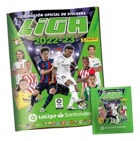 ÁLBUM LA LIGA SANTANDER 2022-23 + 25 SOBRES-1