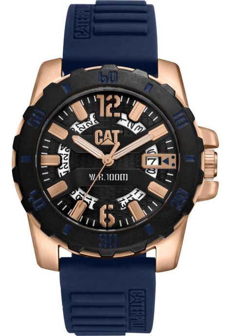 Reloj Cat Hombre AR-191-26-639 Steel Barricade-0
