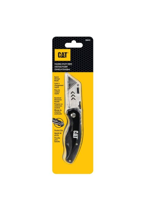 CUCHILLO UTILITARIO PLEGABLE CAT 980018 CUCHILLO CARTONERO-0