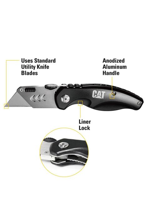 CUCHILLO UTILITARIO PLEGABLE CAT 980018 CUCHILLO CARTONERO-3