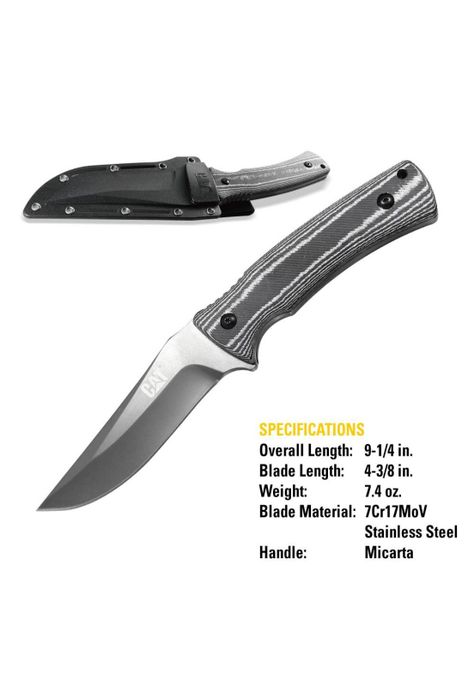CUCHILLO FIJO CAT 980013 PUNTA FIJA CURVA-1
