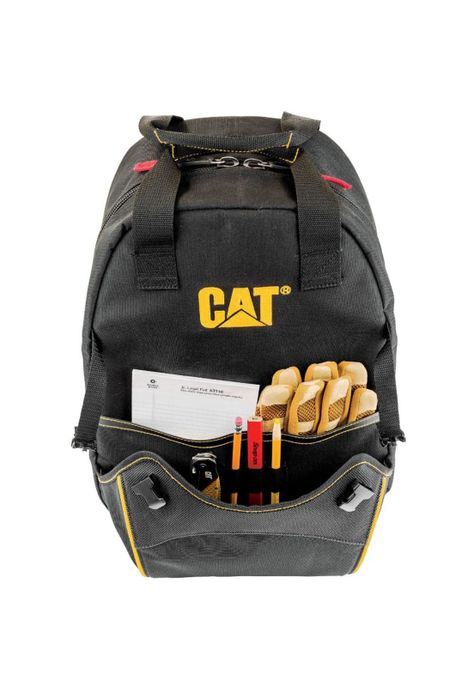 MOCHILA PARA HERRAMIENTAS CAT 43 CM 18 BOLSILLOS-4