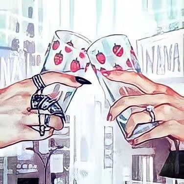 Set De Vasos Fresas Del Anime Nana-2