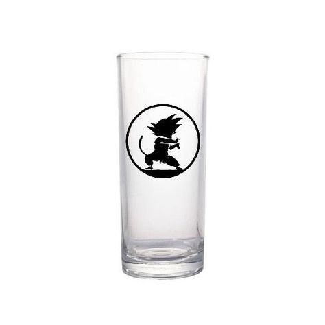 Set Vasos Altos Anime Dragon Ball  Goku Vegeta.-3