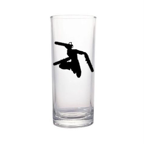 Set De Vasos Altos Anime Chainsaw Man Pochita-3
