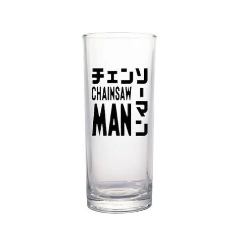 Set De Vasos Altos Anime Chainsaw Man Pochita-1