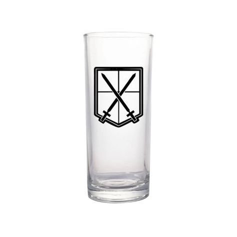 Set Vasos Altos Shingeki No K./attack On Titan-1