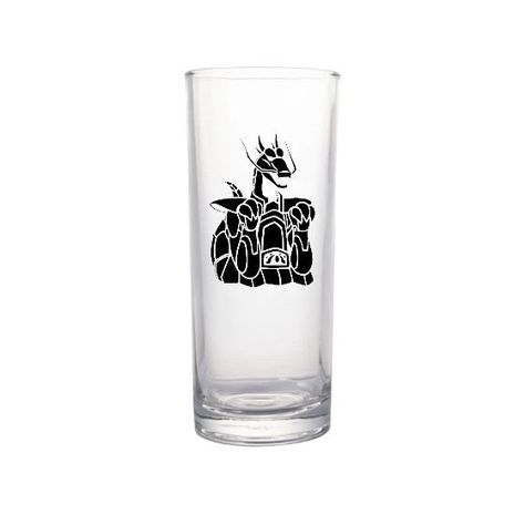 Set De Vasos Altos Anime Caballeros Del Zodiaco-1