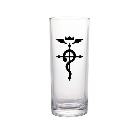 Set De Vasos Altos Anime Fullmetal Alchemist-1