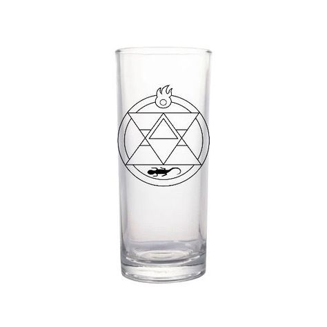 Set De Vasos Altos Anime Fullmetal Alchemist-3