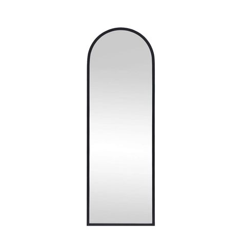 Espejo Arco Negro 160x55 cm-0