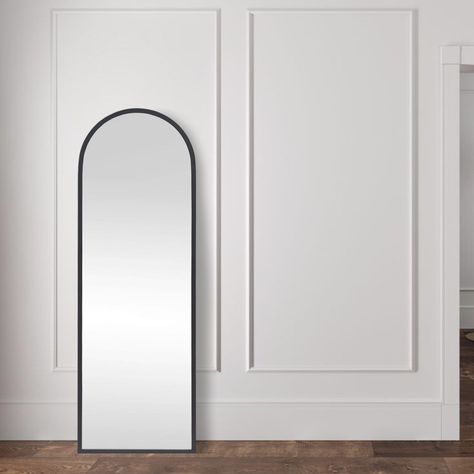 Espejo Arco Negro 160x55 cm-2