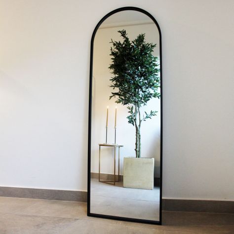Espejo Arco Negro 160x55 cm-1