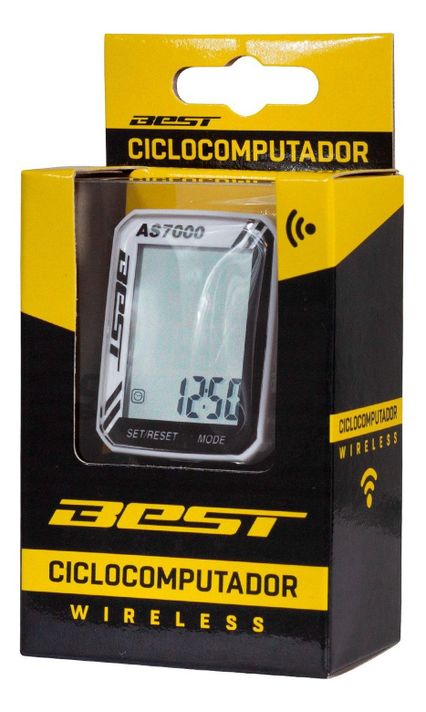 Ciclocomputador Best As-7000-3l Sin Cable 8 Funciones-0