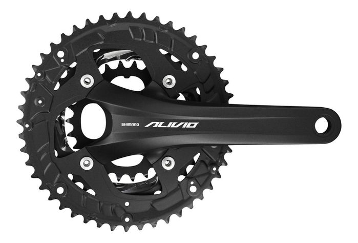 Volante Shimano Fc-t4060 Alivio, 175mm 44x32x22t Negro-0