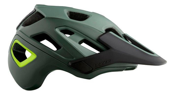 Casco Lazer Jackal Kineticore Ce-cpsc Matte Dark Green S-0