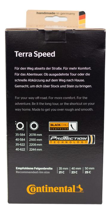 Neumático Continental Terra Speed Protection  700 X 40c-2
