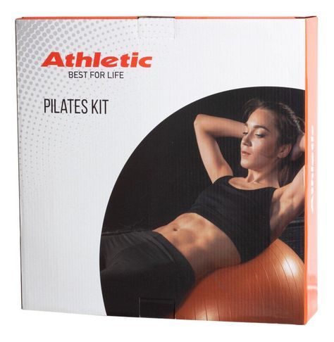 Kit Pilates Athletic - Pelota Banda De Resistencia Y Anillo-1