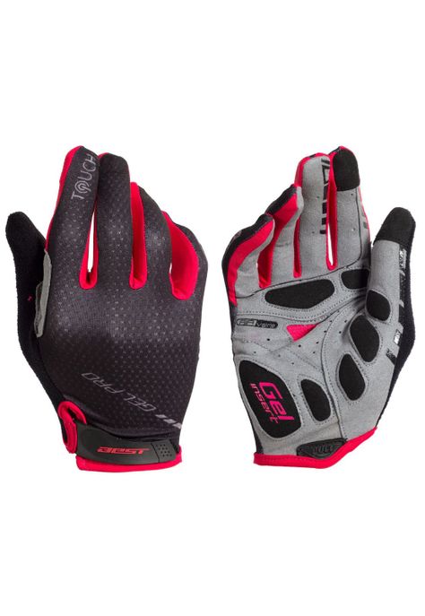 GUANTE LARGO BEST MUJER NEGRO/FUCSIA TALLA M-0
