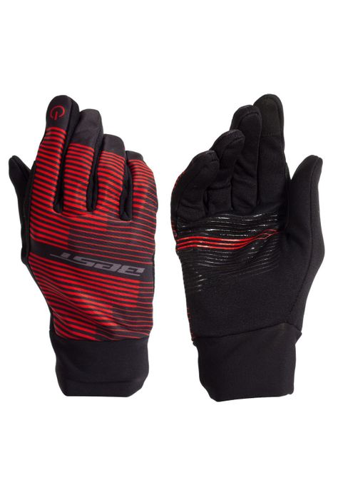 GUANTE BEST INVIERNO NEGRO/ROJO TALLA M-0