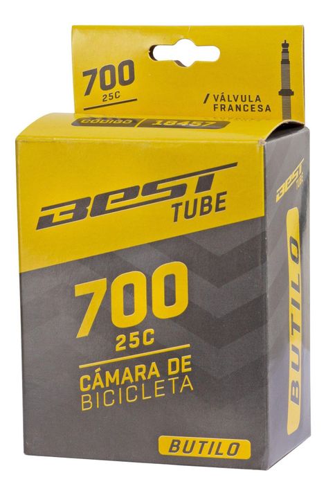 Camara Best Butilo 700 X 25c  Val/francesa 60mm-0