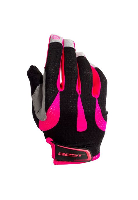GUANTE LARGO BEST MUJER NEGRO/FUCSIA  TALLA M-1