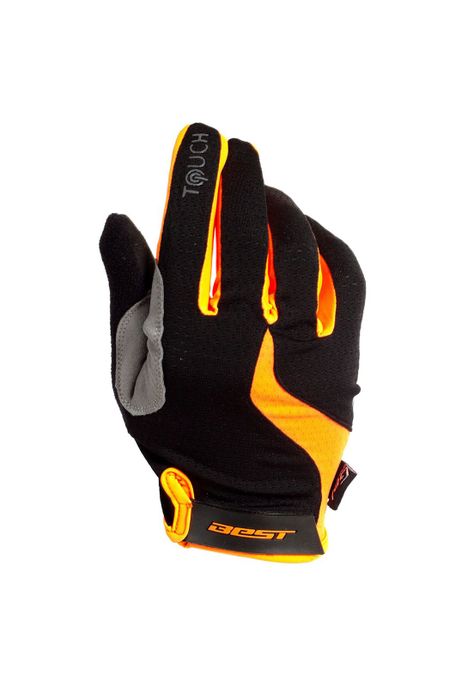 GUANTE LARGO BEST NEGRO/NARANJA NEON TALLA L-1