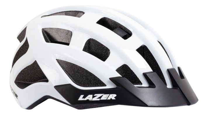 Casco Bicicleta Lazer Compact Blanco Unisize-0