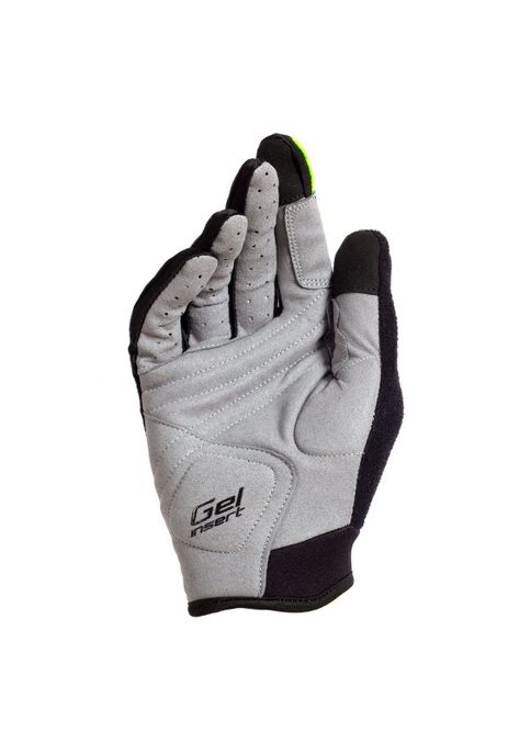 GUANTE LARGO BEST VENTILACION NEGRO/VERDE NEON TALLA S-2