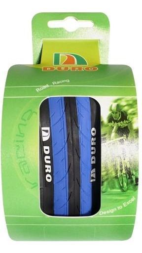 Neumático  Duro Stinger Negro/azul 700 X 23c Kevlar-0