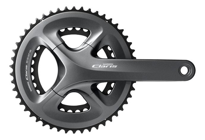 Volante Shimano Claris 2x8V (50x34t) 175mm Fc-r20 FC-R2000-0