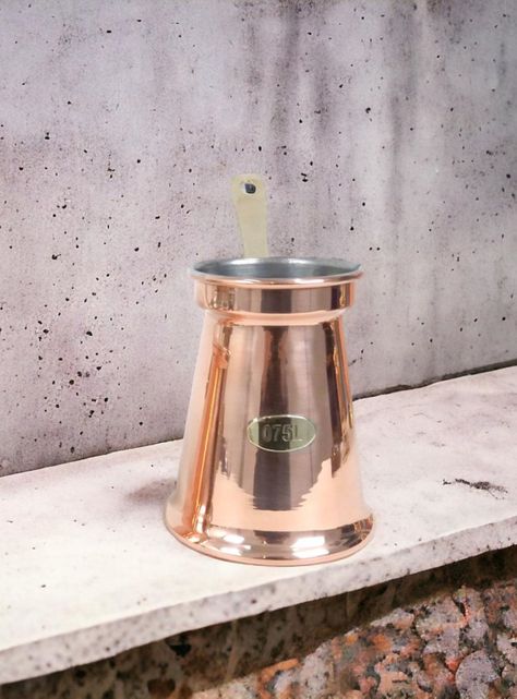 Cafetera jarro cobre 0,75 lts.-1