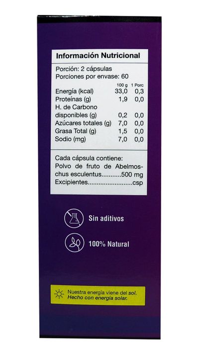 NATURAL FARM OKRA FASTER 500 MG 120 CAPS-2