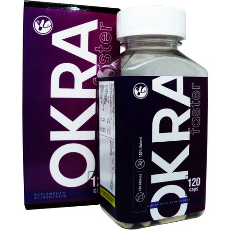 NATURAL FARM OKRA FASTER 500 MG 120 CAPS-0