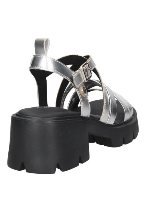 Sandalia Casual Mujer Zappa - I331 Plateado-2