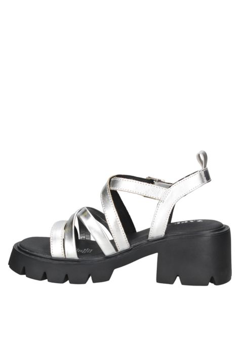 Sandalia Casual Mujer Zappa - I331 Plateado-3