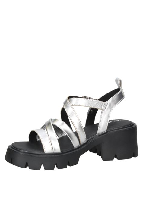 Sandalia Casual Mujer Zappa - I331 Plateado-4