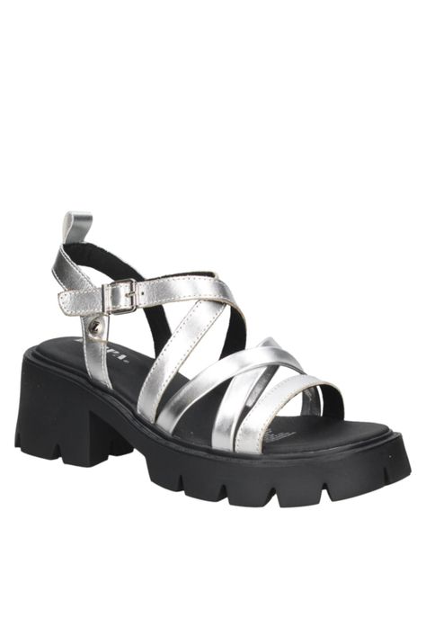 Sandalia Casual Mujer Zappa - I331 Plateado-0