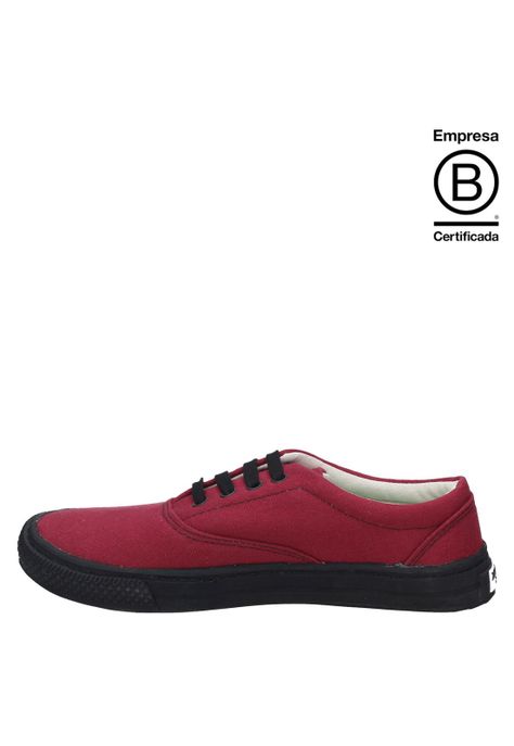 Zapatilla Uxu Bordó Negro Unisex Xinca - B279-3