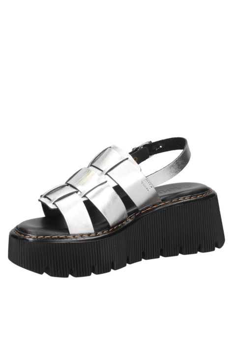 Sandalia Casual Mujer Zappa - I365 Plateado-4